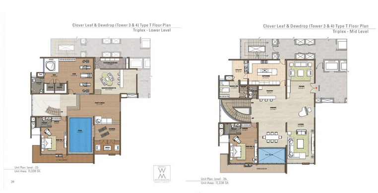 Prestige White Meadows Floor Plan